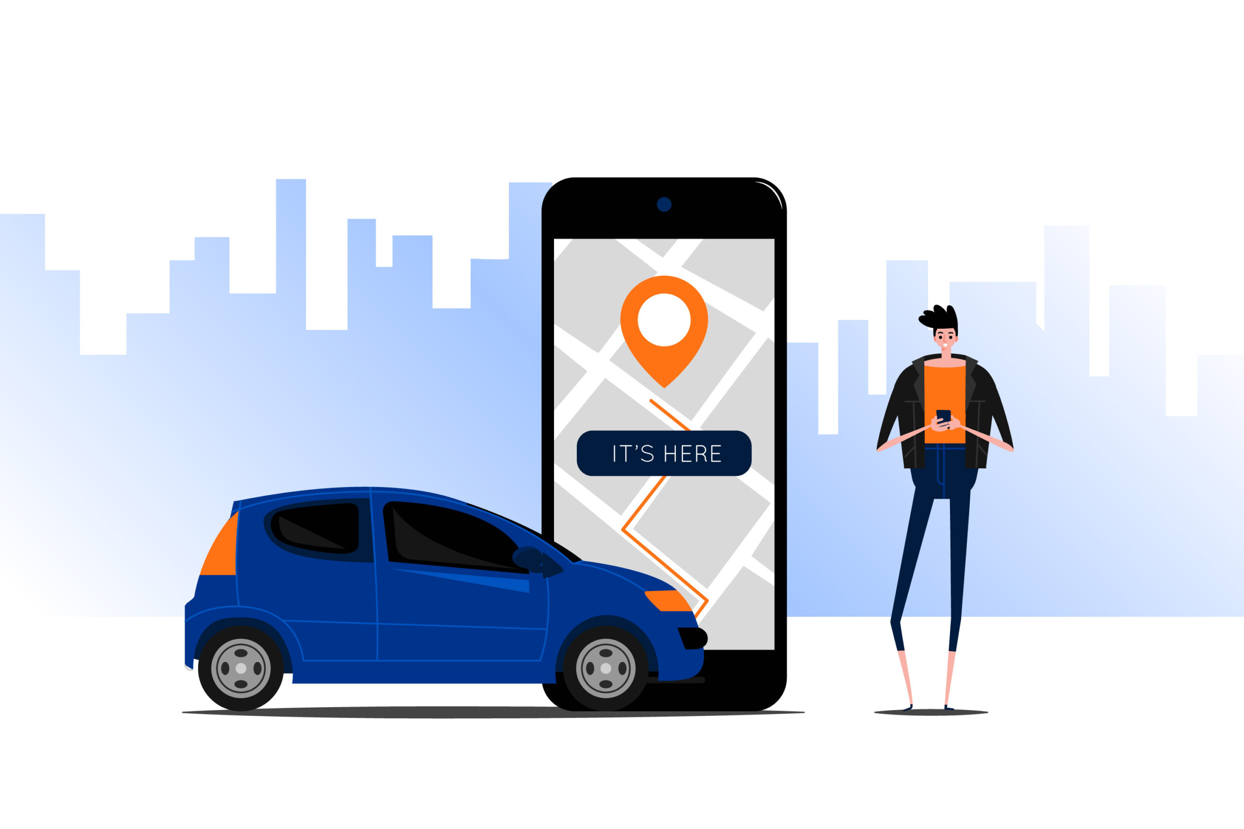 how to create an app like uber
